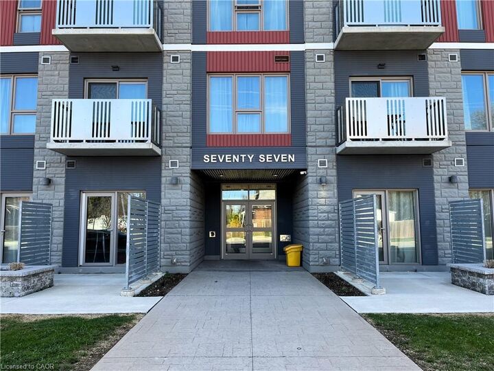 Property Photo:  77 Leland Street 418  ON L8S 3A1 
