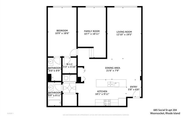 Property Photo: 685 Social Street 204 RI 02895