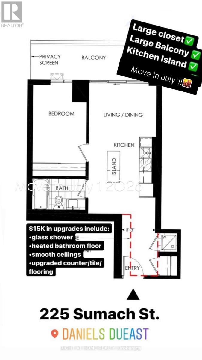 Property Photo: 225 Sumach Street 1701 ON M5A 0P8