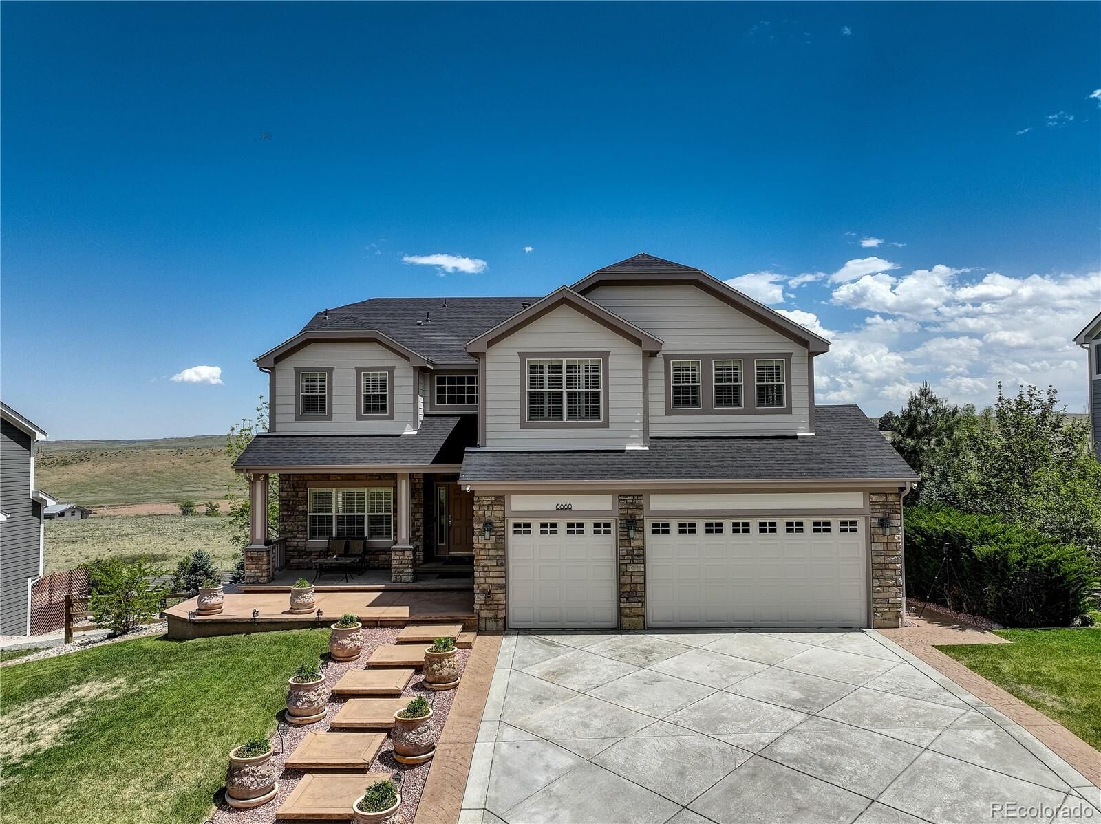 Property Photo:  6860 Blue Mesa Way  CO 80125 