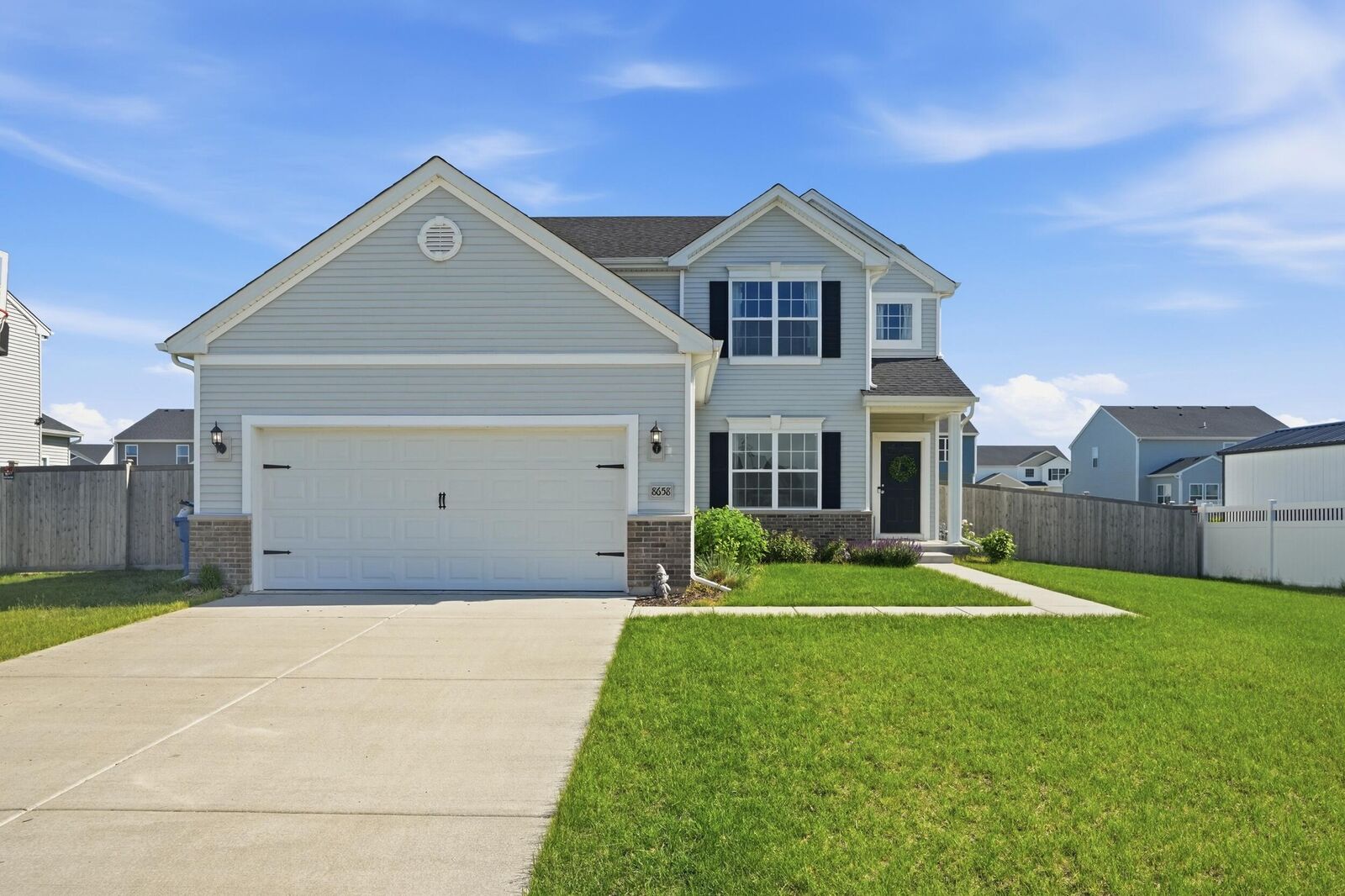 Property Photo:  8658 Valley Forge Way  IN 46356 