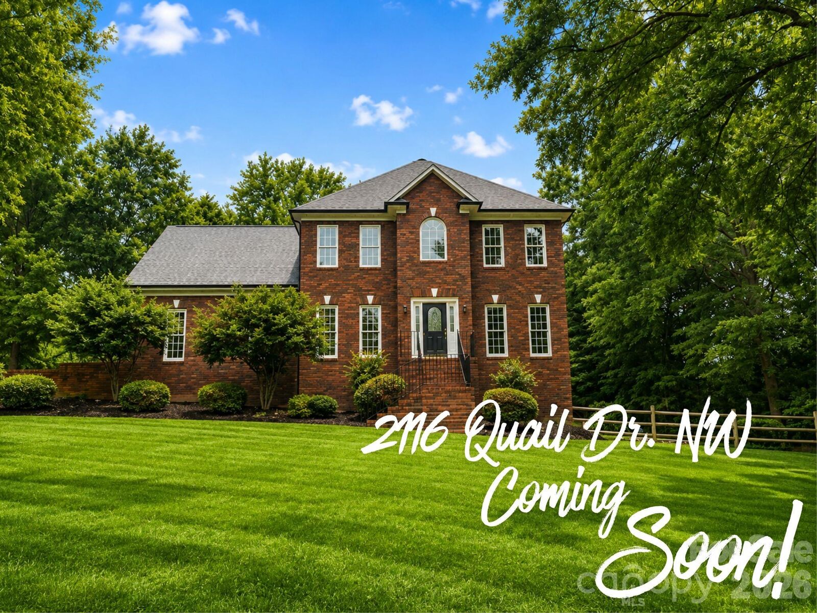 Property Photo:  2116 Quail Drive NW  NC 28027 