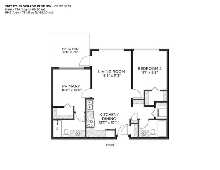 Property Photo: 175 Silverado Boulevard SW 2107 AB T2X 0V5