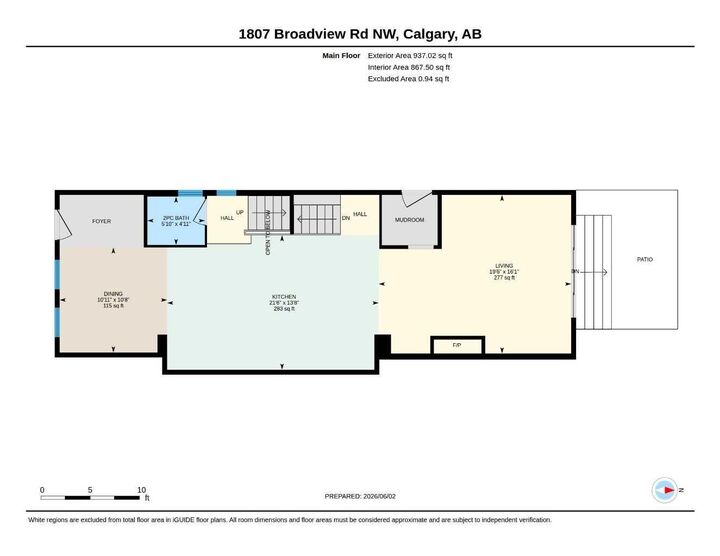 Property Photo: 1807 Broadview Road NW AB T2N 3H6