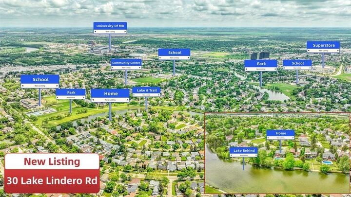 Property Photo:  30 Lake Lindero Road  MB R3T 4P3 