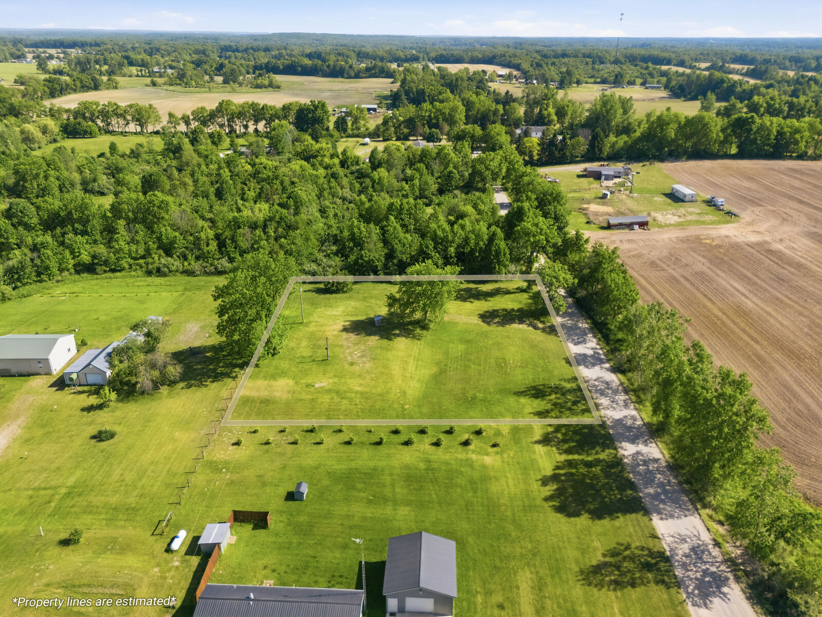 Property Photo:  3511 S Rumsey Road  MI 49271 
