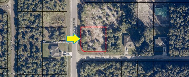 Property Photo:  789 Corner Lot On Sandpiper Street SW  FL 32908 