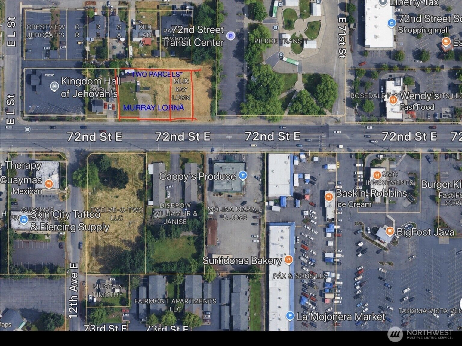 Property Photo:  1219 &1229 E 72nd  WA 98404 