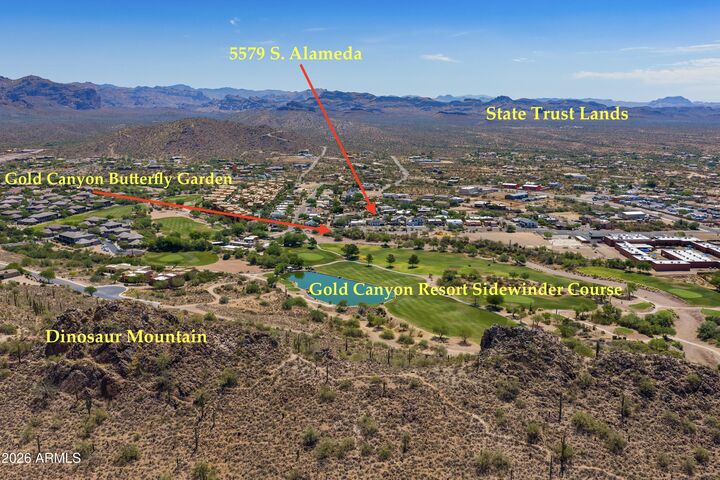 Property Photo:  5579 S Alameda Road  AZ 85118 