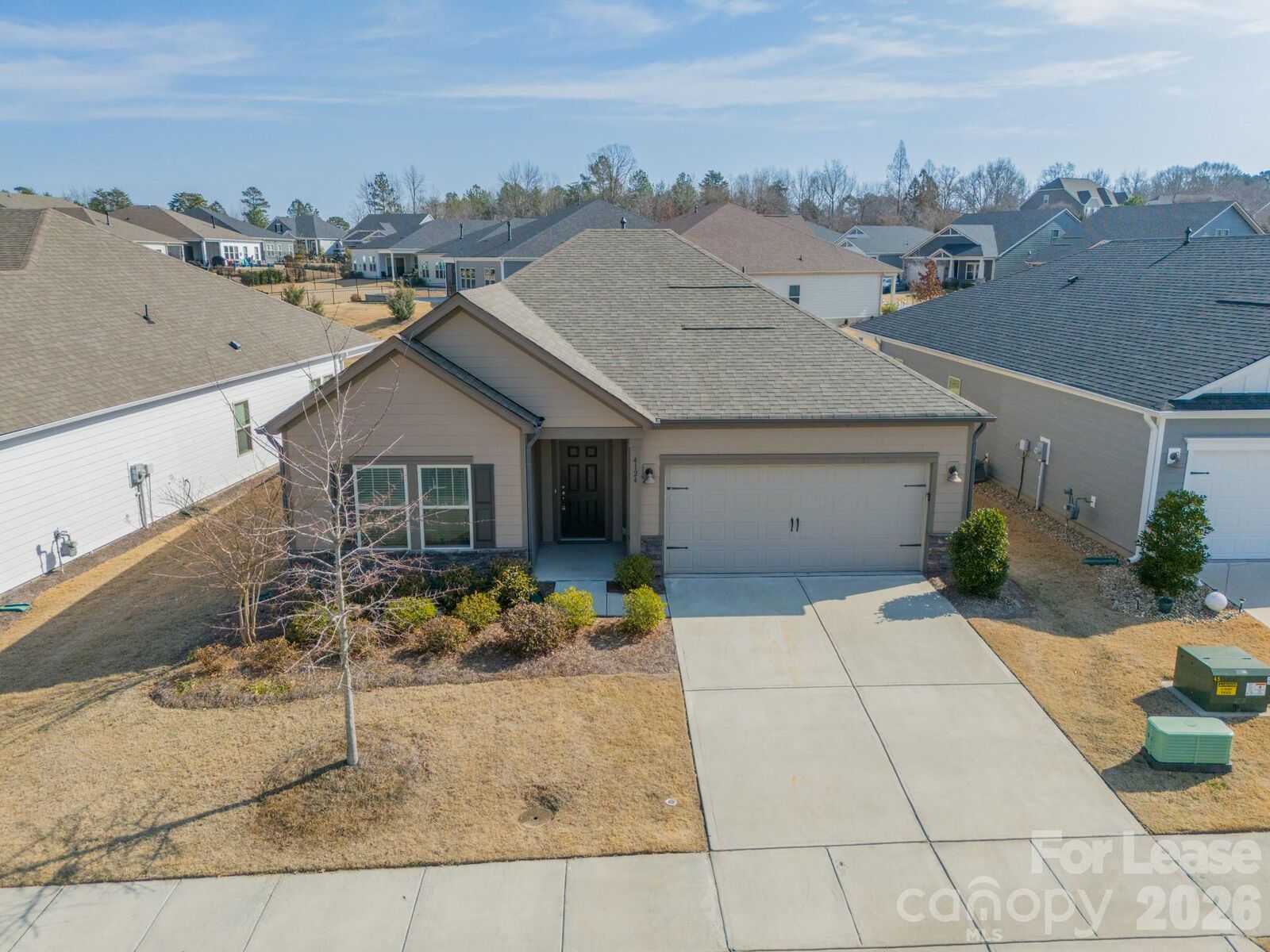 Property Photo: 4124 Canopy Creek Drive NC 28037