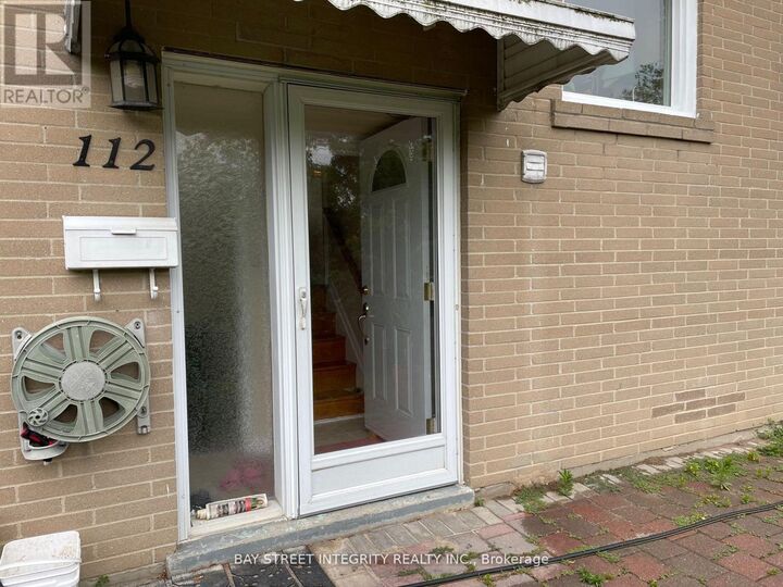 Property Photo: 112 Combermere Drive Bsmt ON M3A 2W8