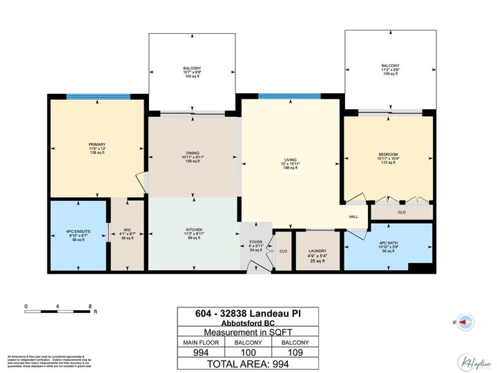 Property Photo:  32838 Landeau Place 604  BC V2S 0M6 