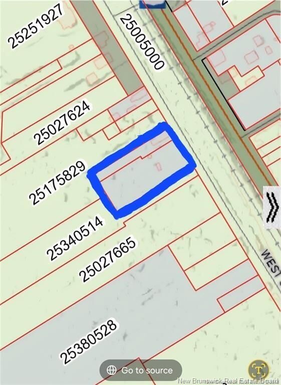 Property Photo:  Lot West Side Road  NB E4T 2Y3 