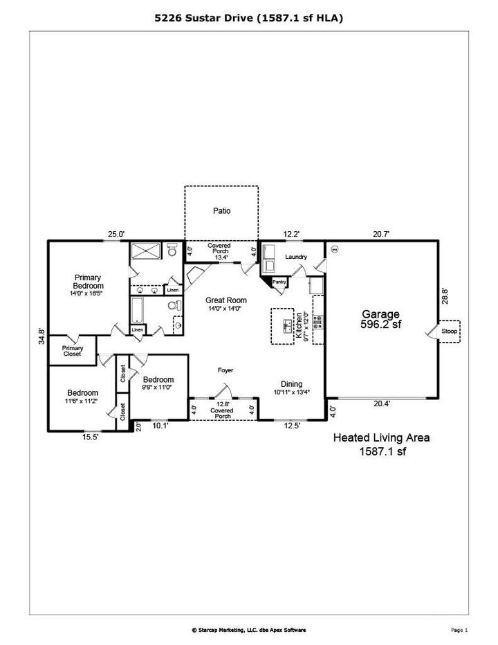 Property Photo:  5226 Sustar Drive  NC 28110 