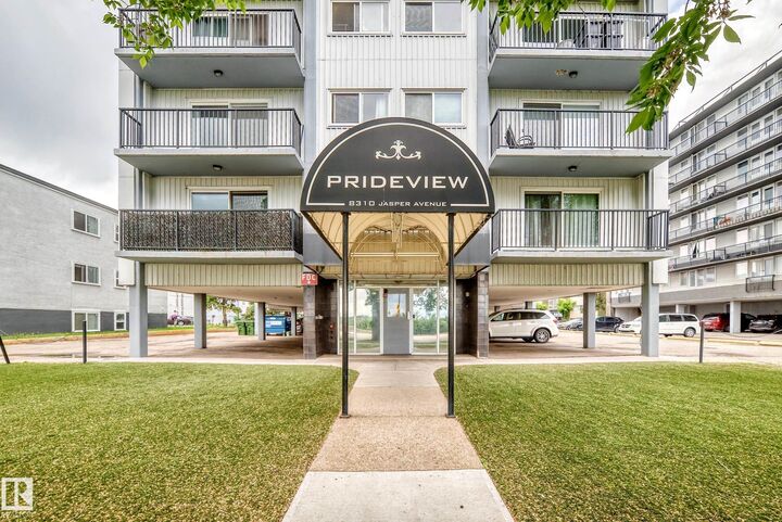 Property Photo:  8310 Jasper Avenue NW 505  AB T5H 3S3 
