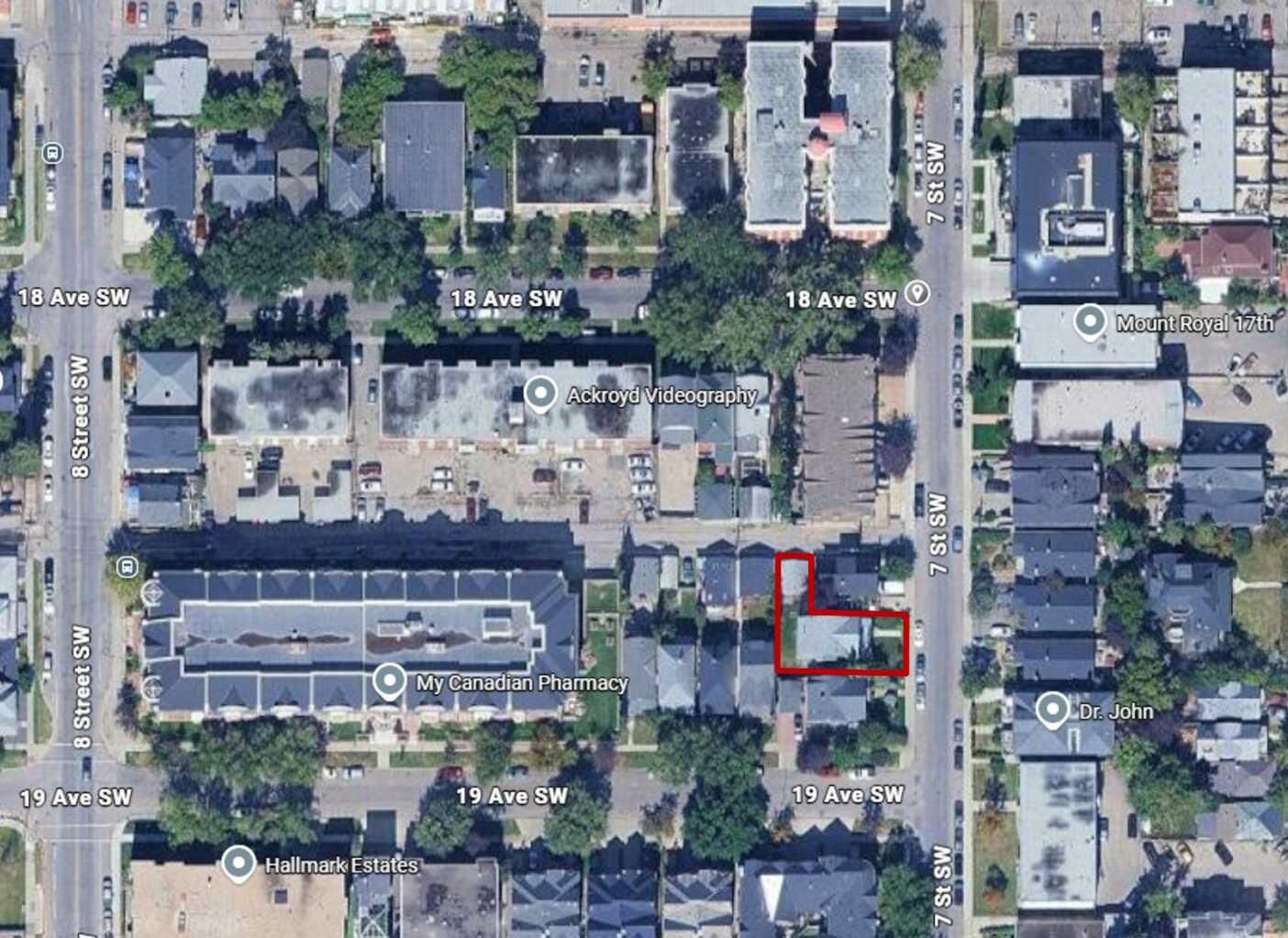 Property Photo: 1813 7 Street SW AB T2T 2W8