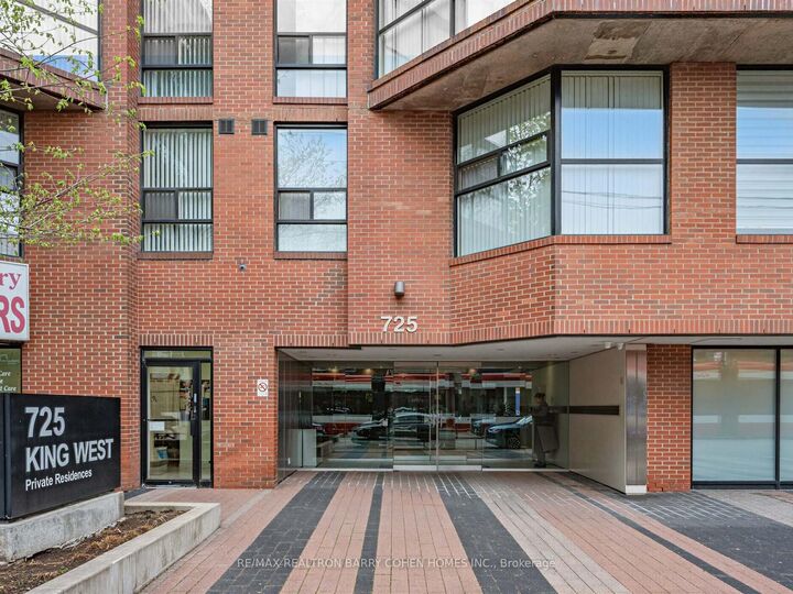 Property Photo: 725 King Street W 303 ON M5V 2W9