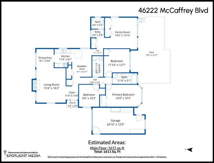 Property Photo: 46222 McCaffrey Boulevard BC V2P 1E1