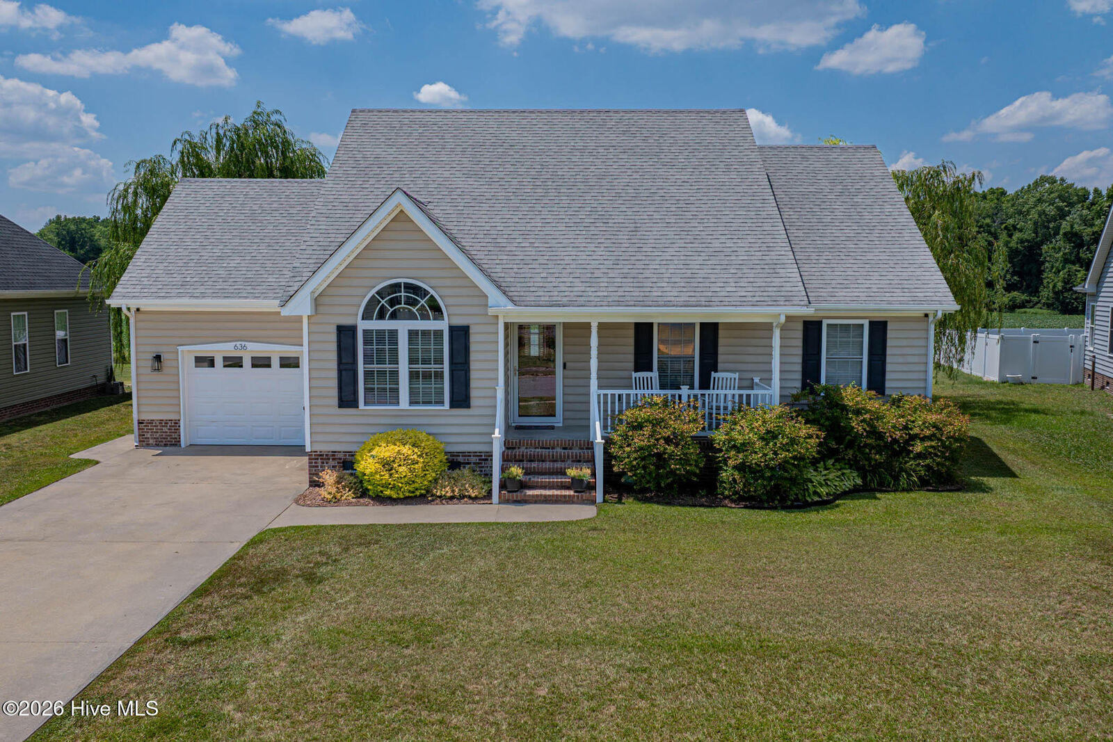 Property Photo: 636 Millbrooke Circle NC 27909