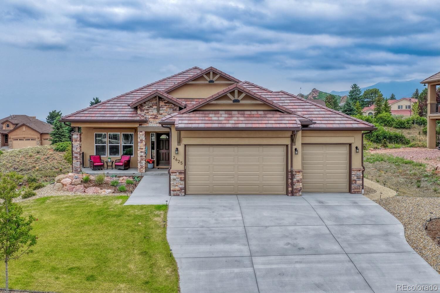 Property Photo: 2625 Brogans Bluff Drive CO 80919