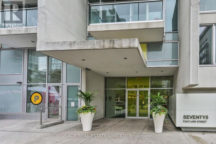Property Photo: 75 Portland Street 806 ON M5V 2M9