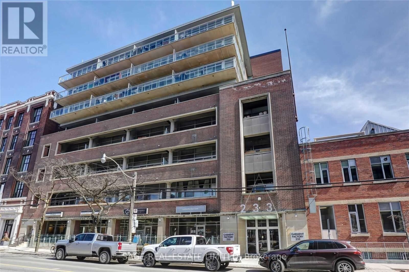 Property Photo:  233 Carlaw Avenue 509  ON M4M 3N6 