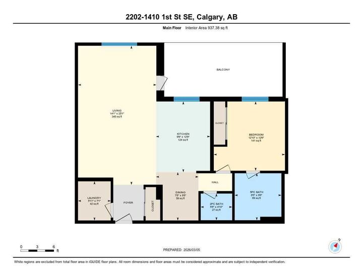 Property Photo: 1410 1 Street SE 2202 AB T2G 5T7