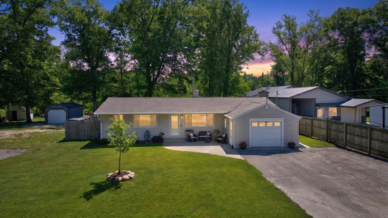 Property Photo:  569 Round Lake Drive  MI 49254 