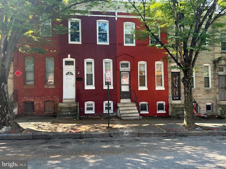 Property Photo: 2123 W Lexington Street MD 21223