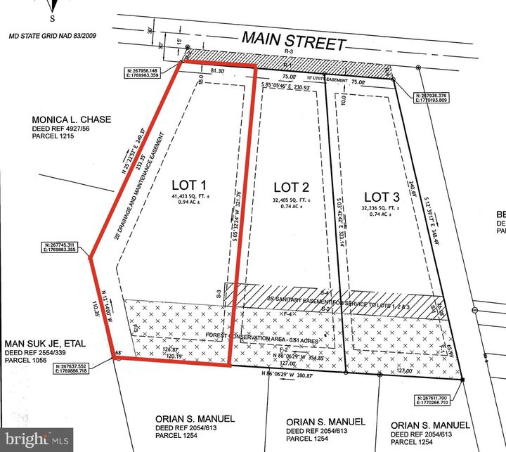 Property Photo: Lot 1 Main Street MD 21850