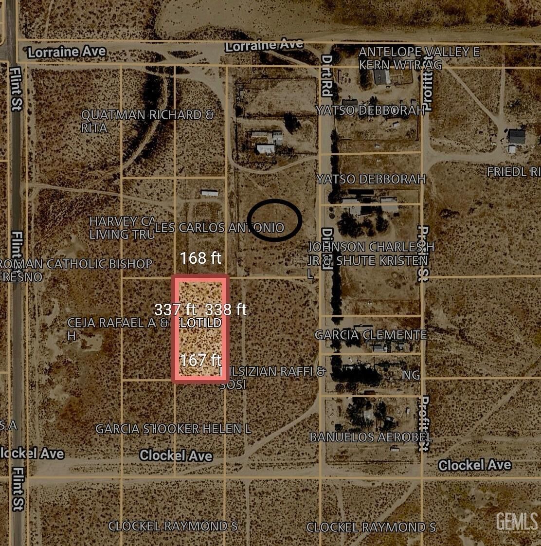 Property Photo: 0 Dirt Rd CA 93523