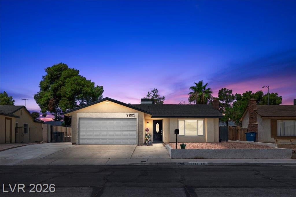 Property Photo:  7205 Fenway Avenue  NV 89147 