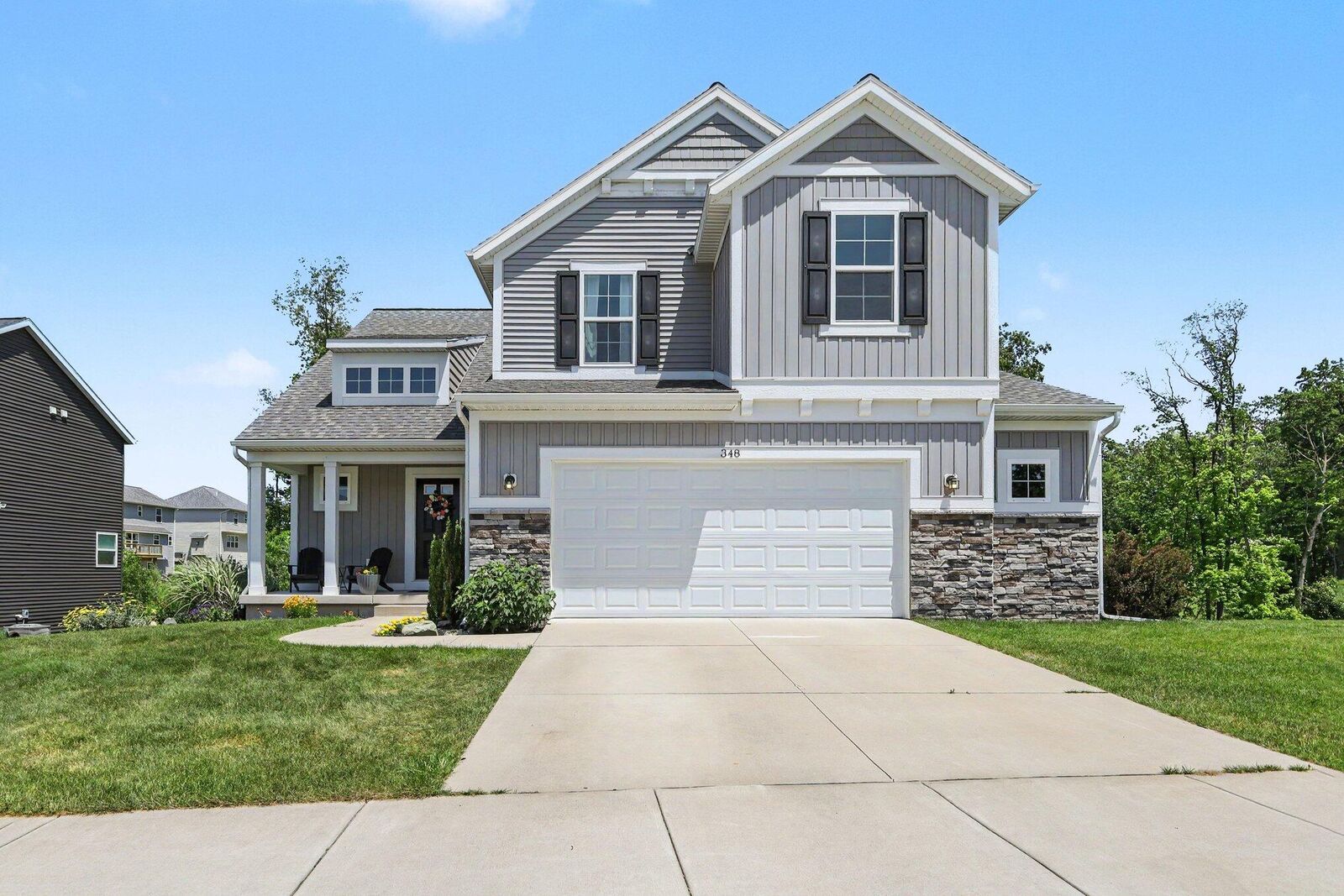 Property Photo:  348 Park Place Drive NE  MI 49341 