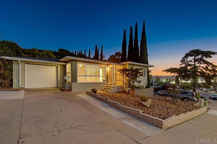 Property Photo: 4142 Vista Grande Drive CA 92115