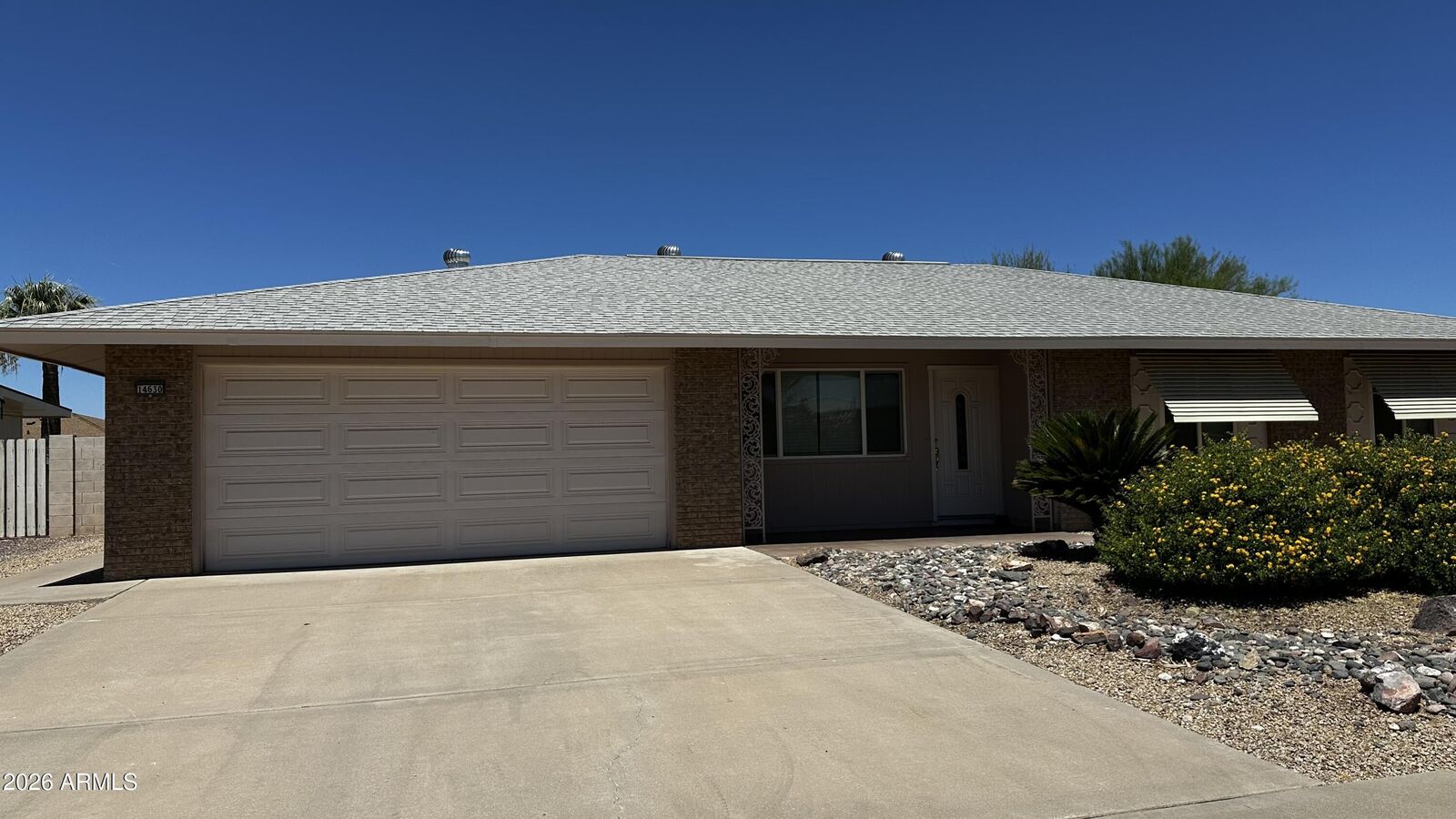 Property Photo: 14630 N Cameo Drive AZ 85351