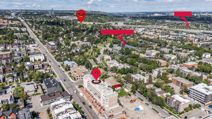 Property Photo:  1540 17 Avenue SW 408  AB T2C 0C8 
