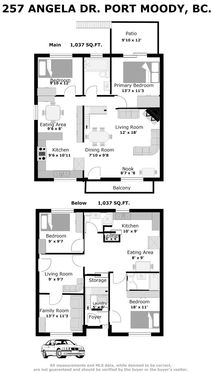 Property Photo: 257 Angela Drive BC V3H 3X7
