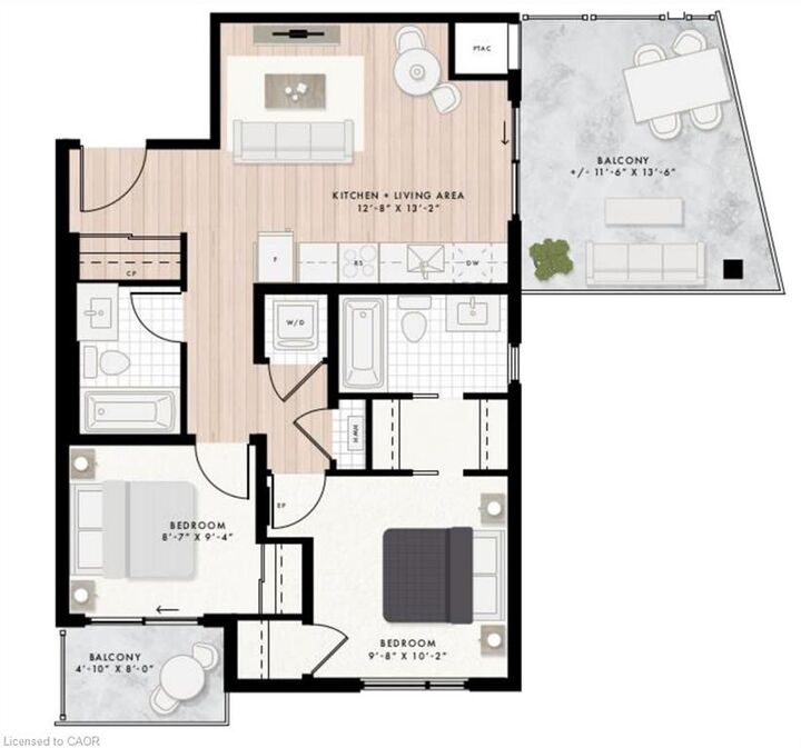Property Photo: 312 Erb Street W 602 ON N2L 0K9
