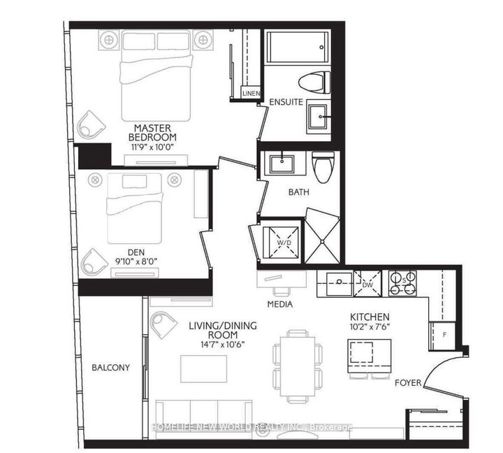 Property Photo: 11 Bogert Avenue 805 ON M2N 0H4