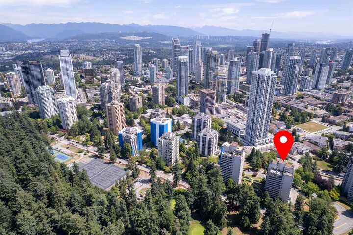Property Photo:  6595 Willingdon Avenue 908  BC V5H 4E5 
