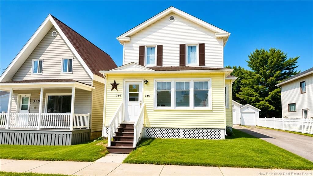 Property Photo: 344-346 St-Andrew NB E2A 1C5