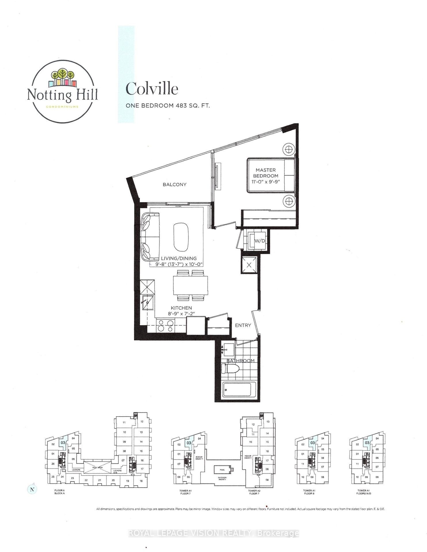 Property Photo: 4010 Eglinton Avenue W 1003 ON M9A 0G5