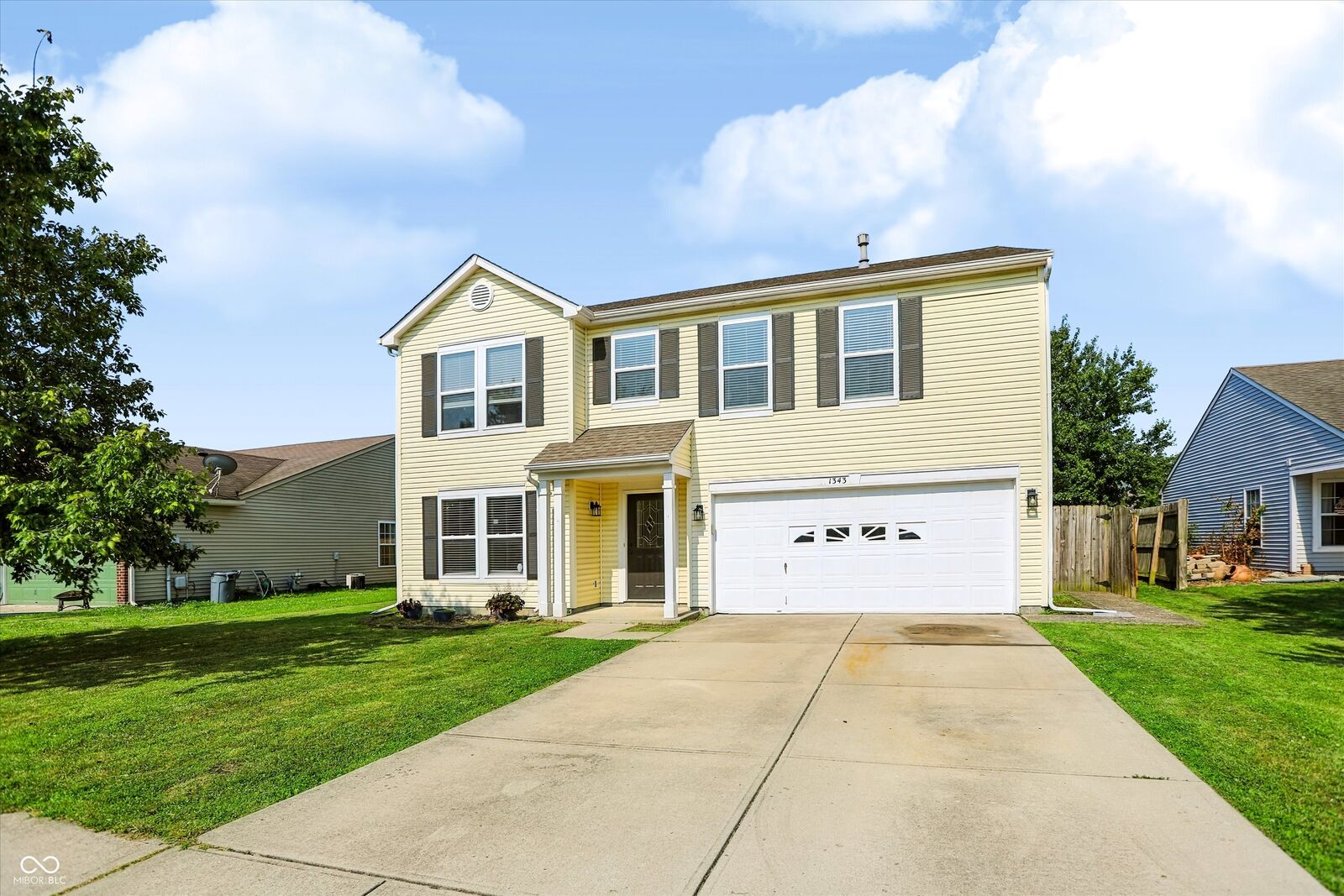 Property Photo:  1343 Jasmine Drive  IN 46140 