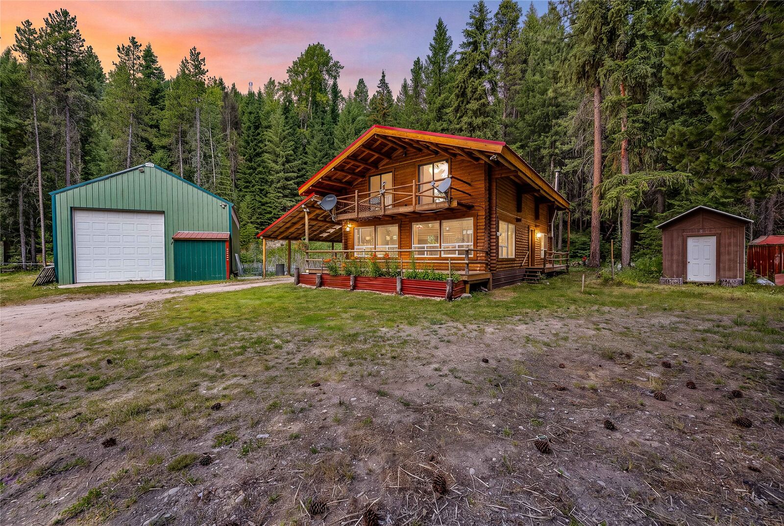 Property Photo:  136 Brown Bear Lane  MT 59830 
