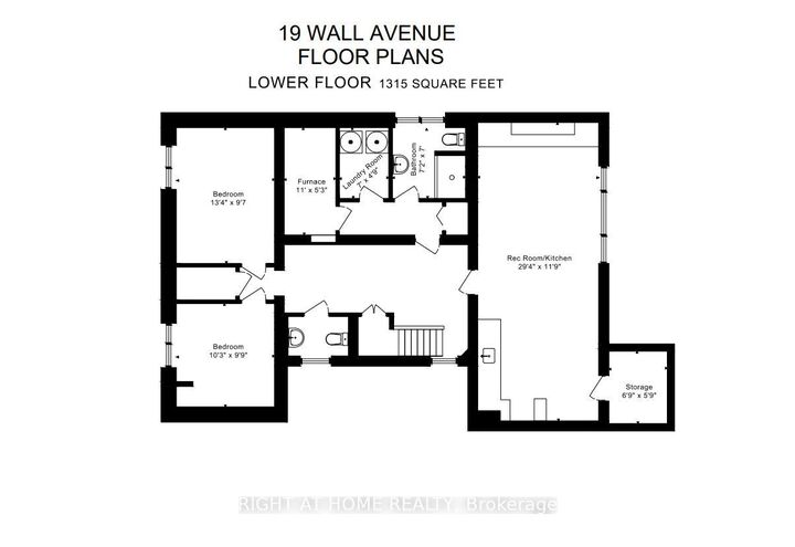 Property Photo: 50 Wall Avenue Basement ON M9N 2N6