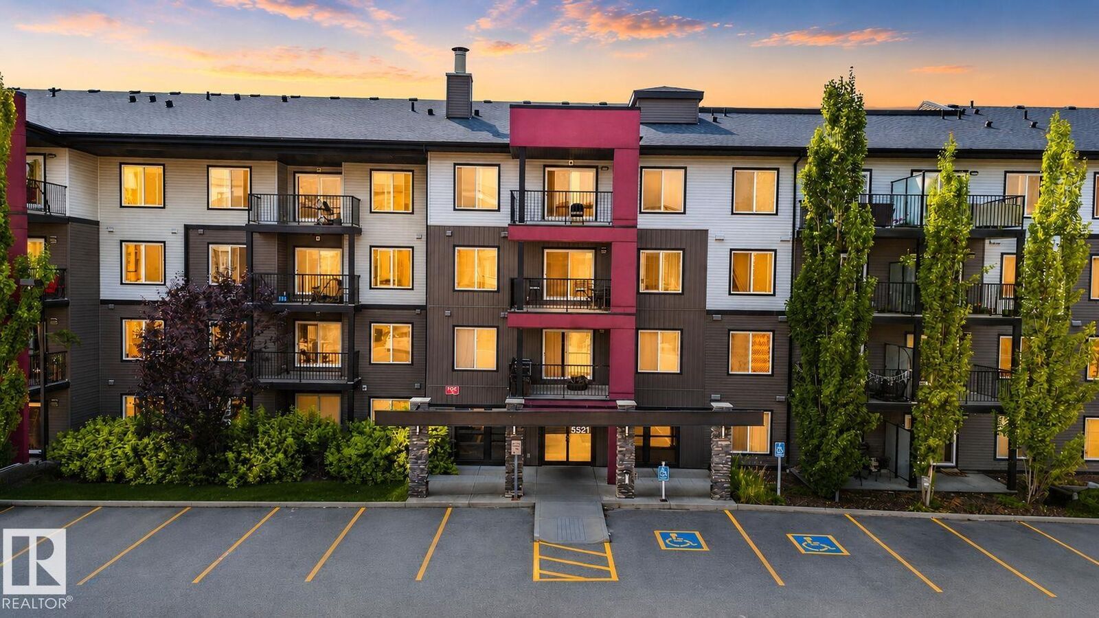 Property Photo: 5521 7 Avenue SW 203 AB T6X 2A8
