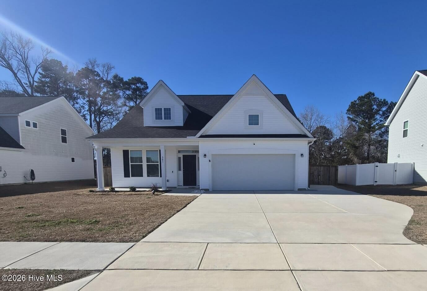 Property Photo:  301 Harvest Meadow  NC 28546 