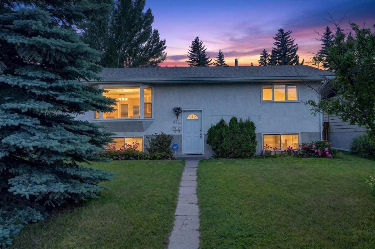 Property Photo:  4711 Montana Drive NW  AB T3B 1G2 