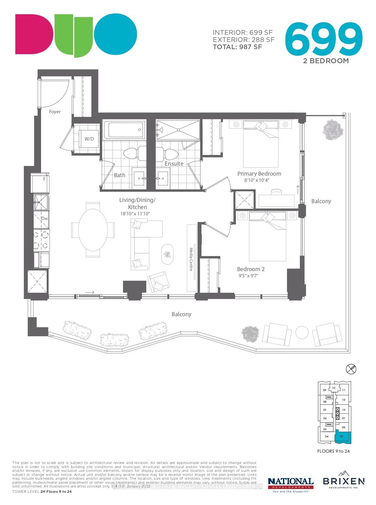Property Photo: 260 Malta Avenue 903 ON L6Y 6L7