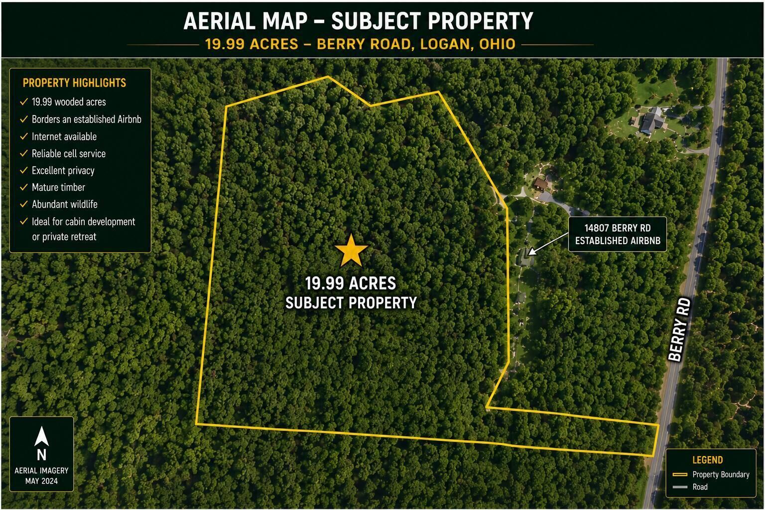 Property Photo:  0 Berry Road  OH 43138 